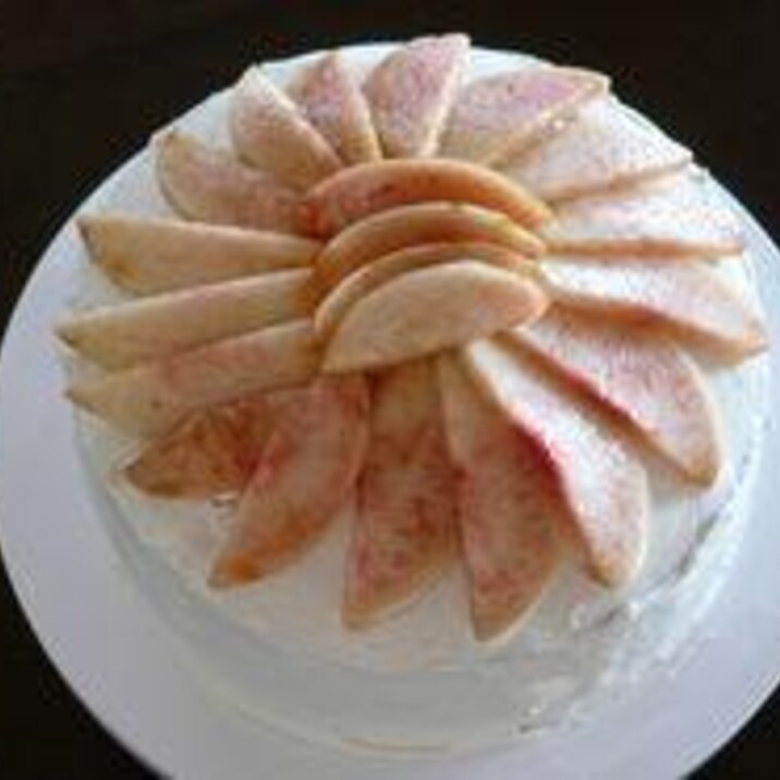 ひな祭りに☆桃のケーキ